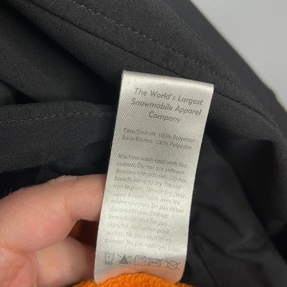 FXR Mountain Mens Black Soft Shell Jacket Fleece Lined Graphics Logo Neon XL - Picture 14 of 16